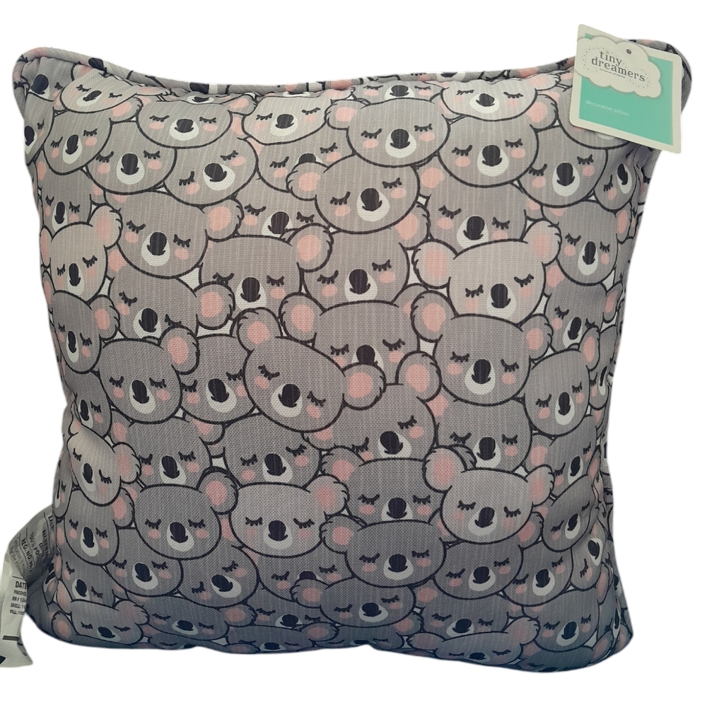 NWT Kids' koala Tiny Dreamer Decorative Pillow